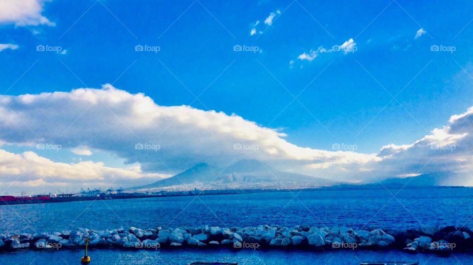 Napoli, Mergellina amazing view on the sea 🇮🇹