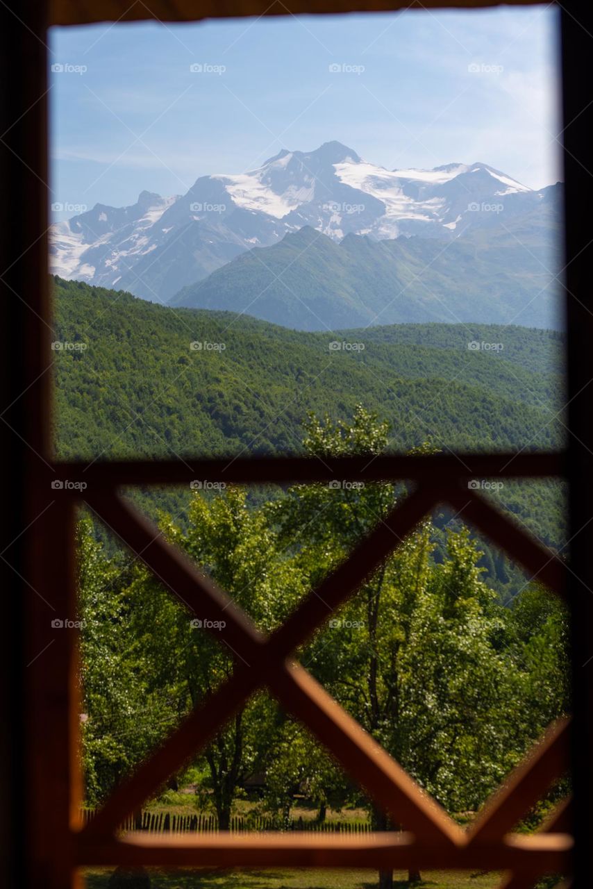 Mountain view in Georgia