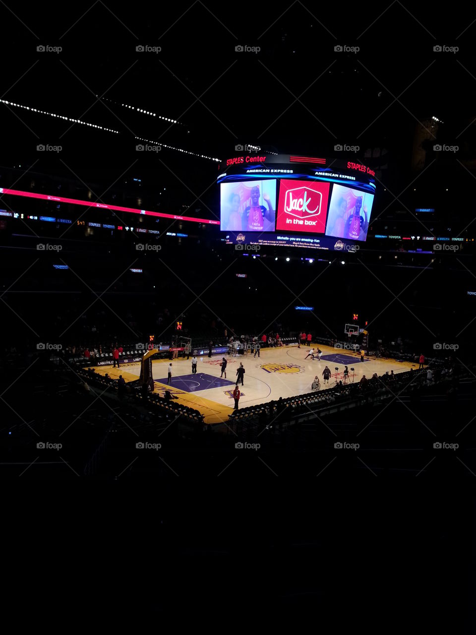 The Home Court. my first time watching nba live in staples center, LA