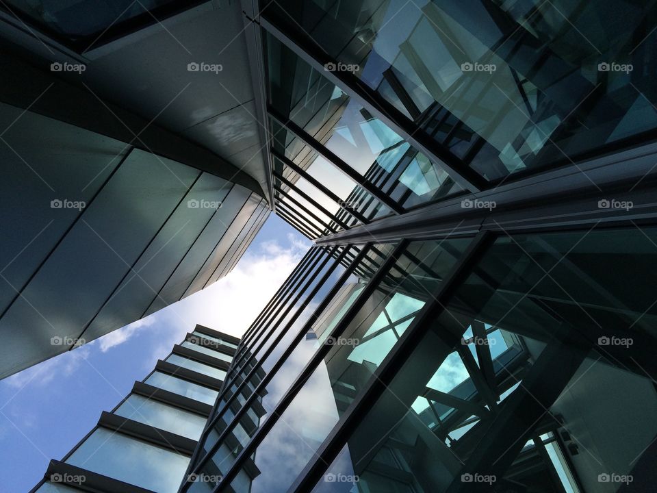 This is a picture I took outside of the Walt Disney Concert Hall in downtown L.A.