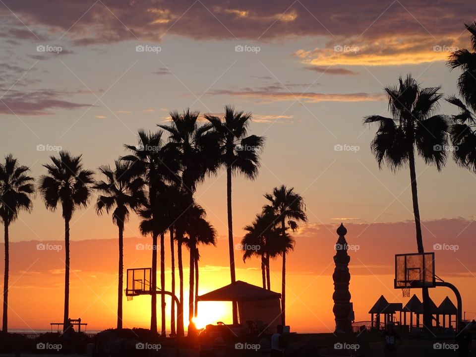 Sunset, Beach, No Person, Dawn, Sun
