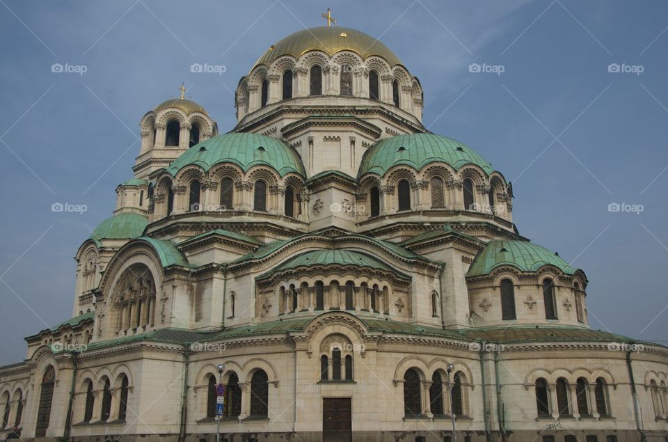 Alexander Nevsky Cathedral in Sofia, Bulgaria