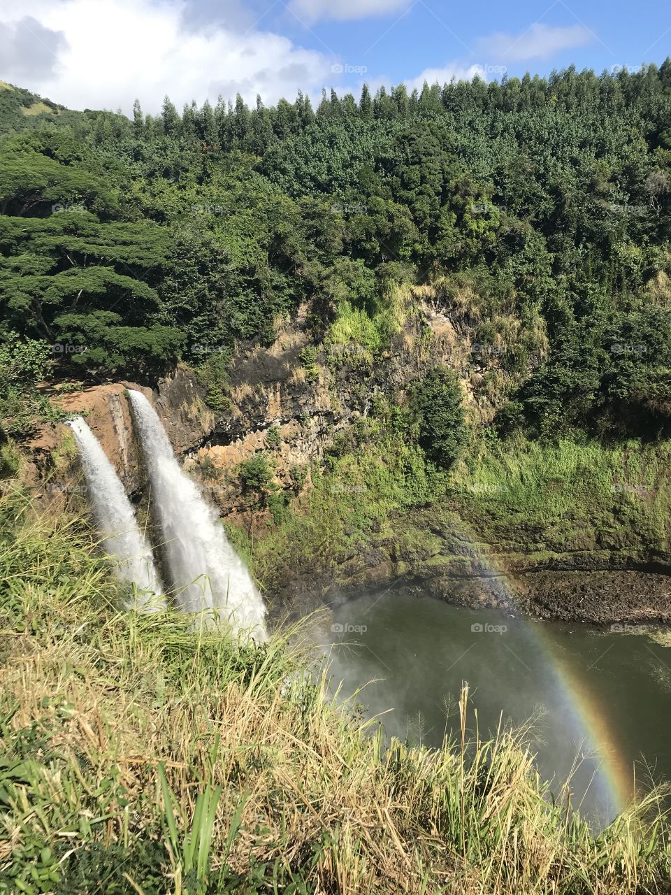 Kauai waterfall