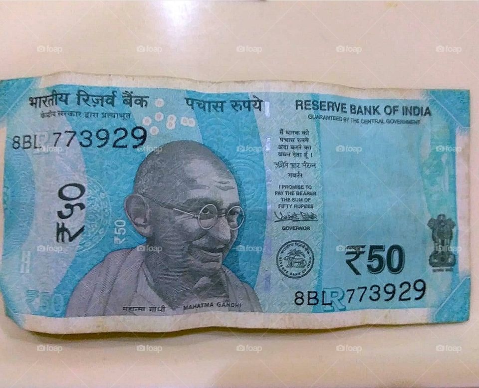 Indian money rupee...