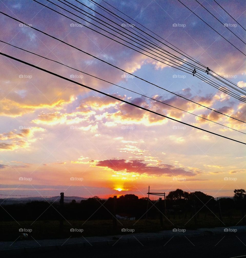 🌄🇺🇸 An extremely beautiful dawn in Jundiaí, interior of Brazil. Cheer the nature! / 🇧🇷 Um amanhecer extremamente bonito em Jundiaí, interior do Brasil. Viva a natureza! 