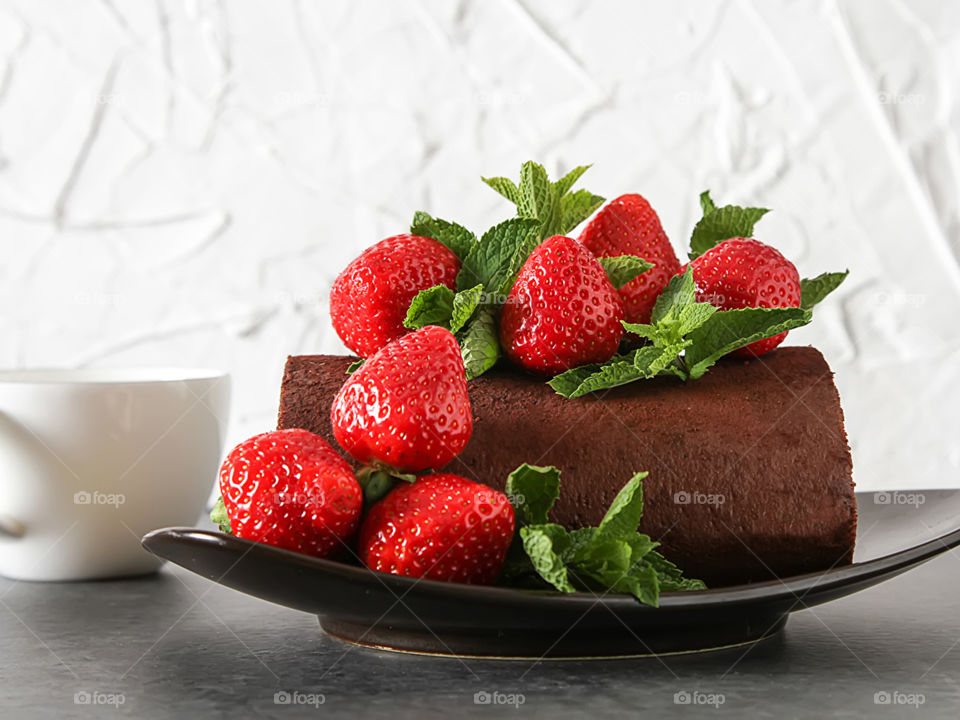 Strawberry cake confectionery 💕