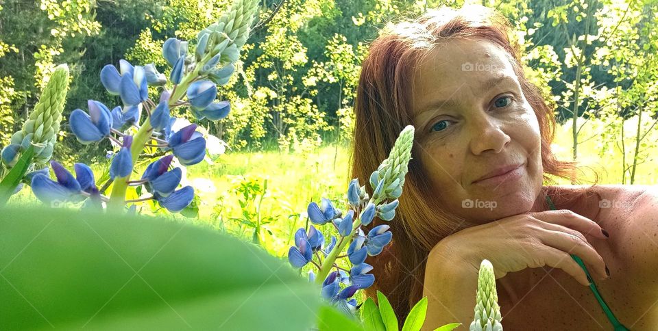 woman beautiful portrait selfie