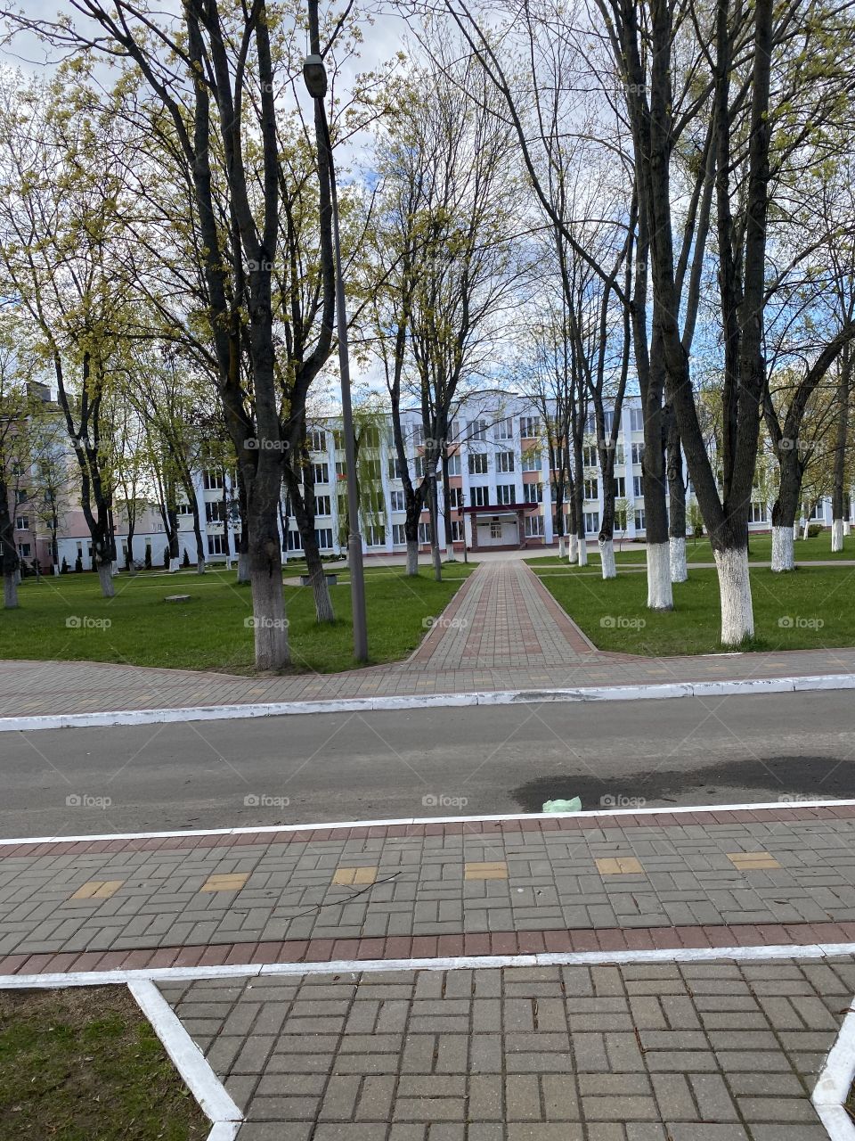 Green Zone perimeter road