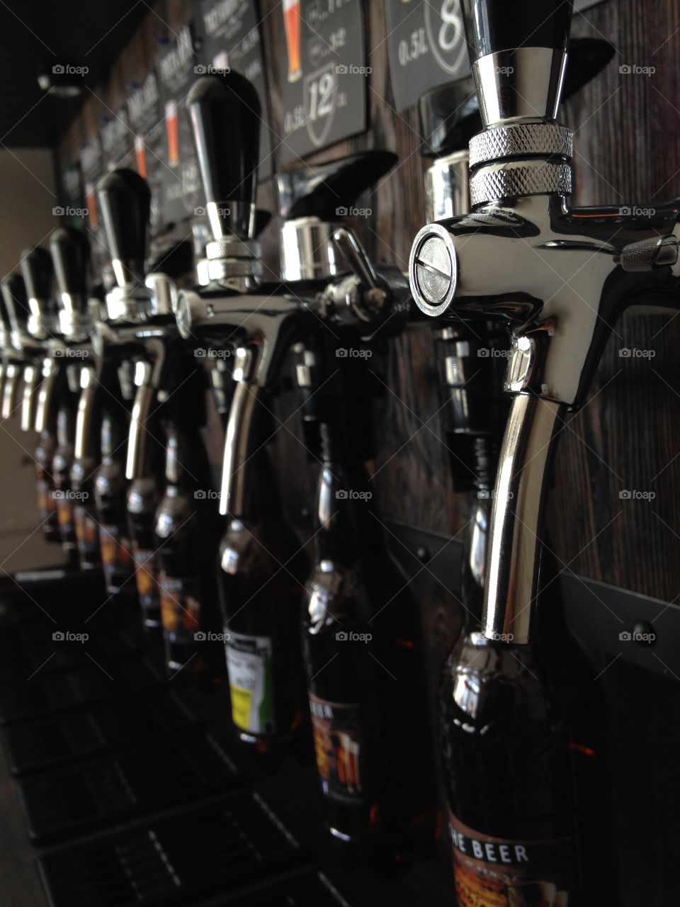 Beer taps 