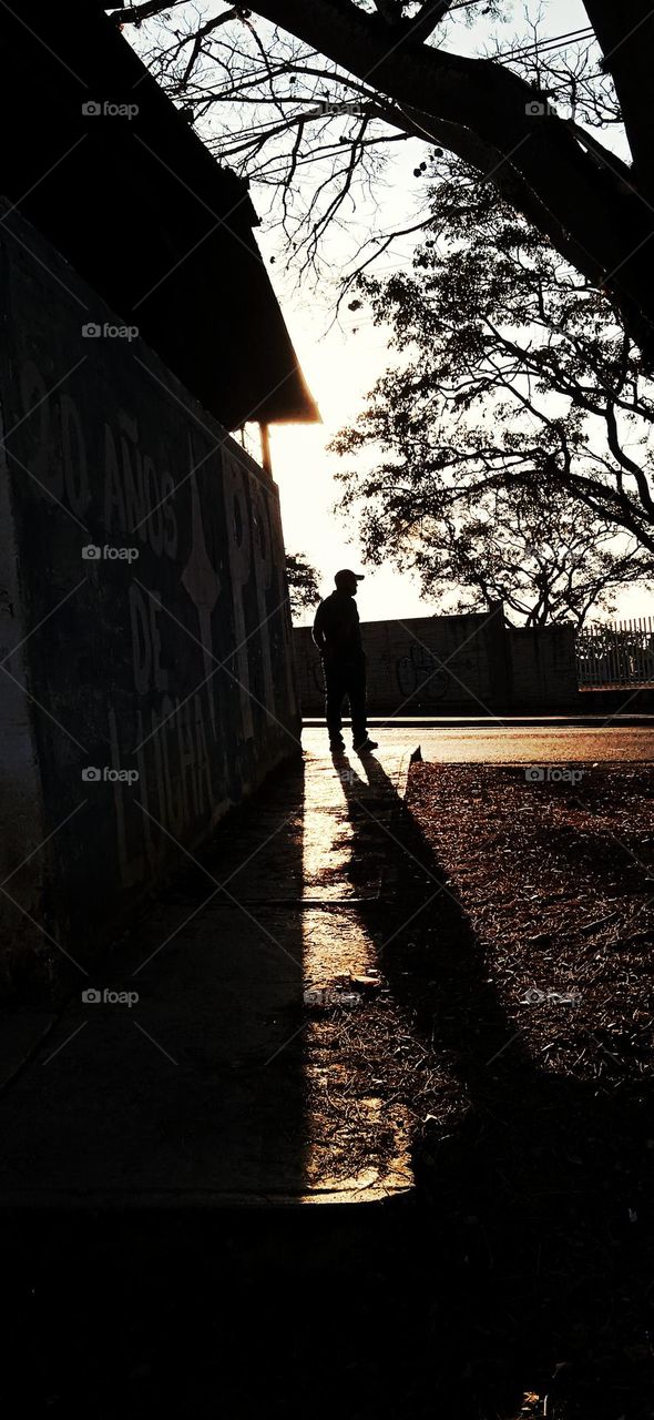 watching the sunrise