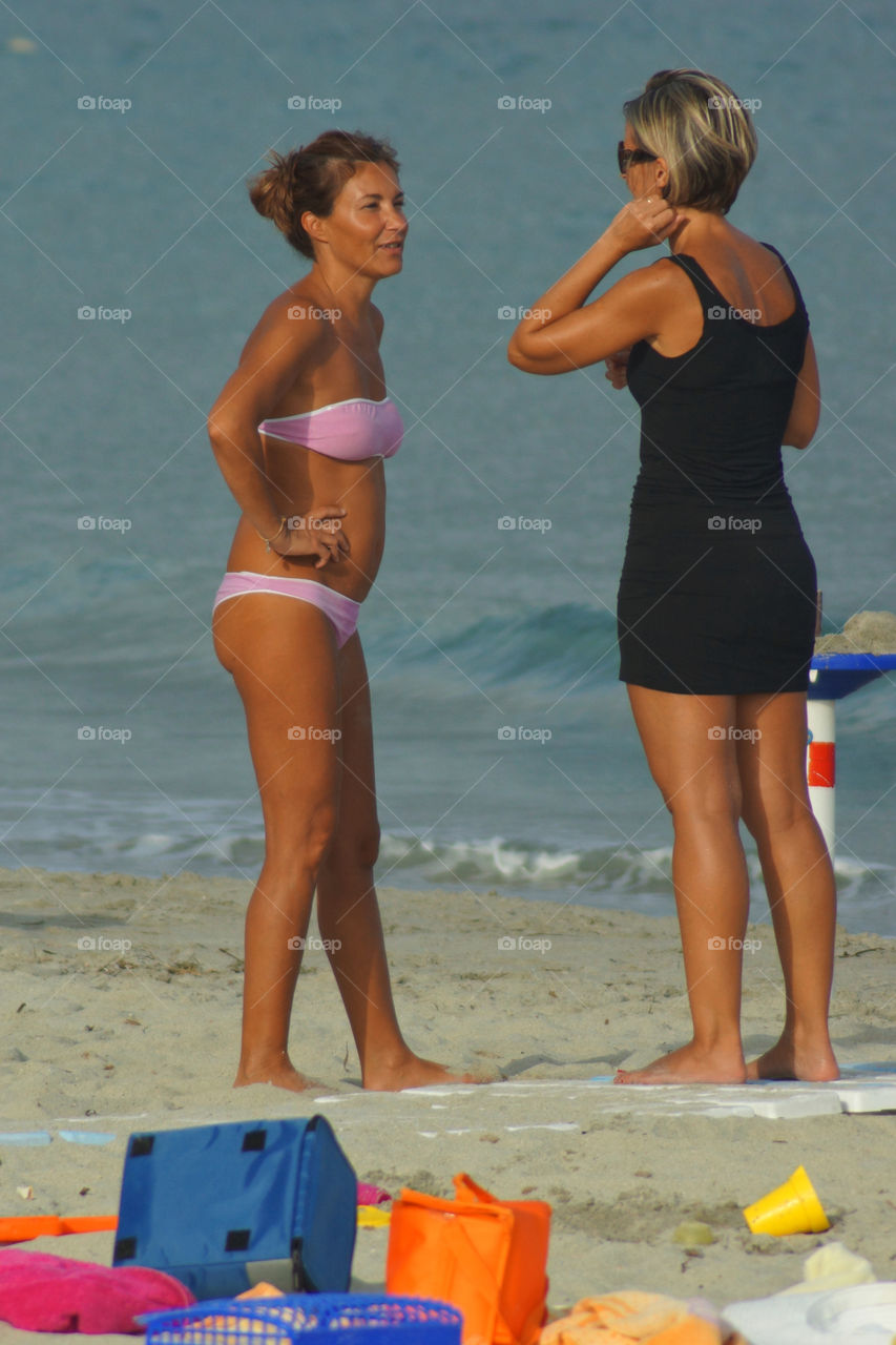 beach italy fashion girl by medelis