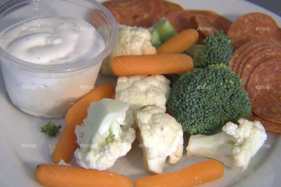Healthy Vegetable Plate