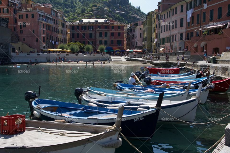 Vernazza harbor