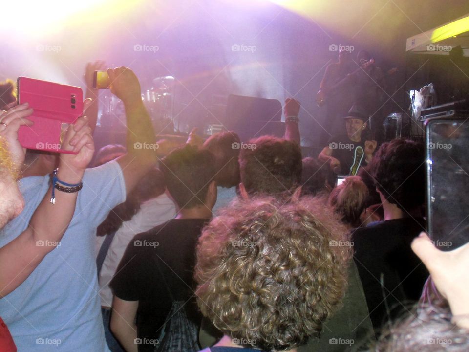 Concierto de Tequila en León con público