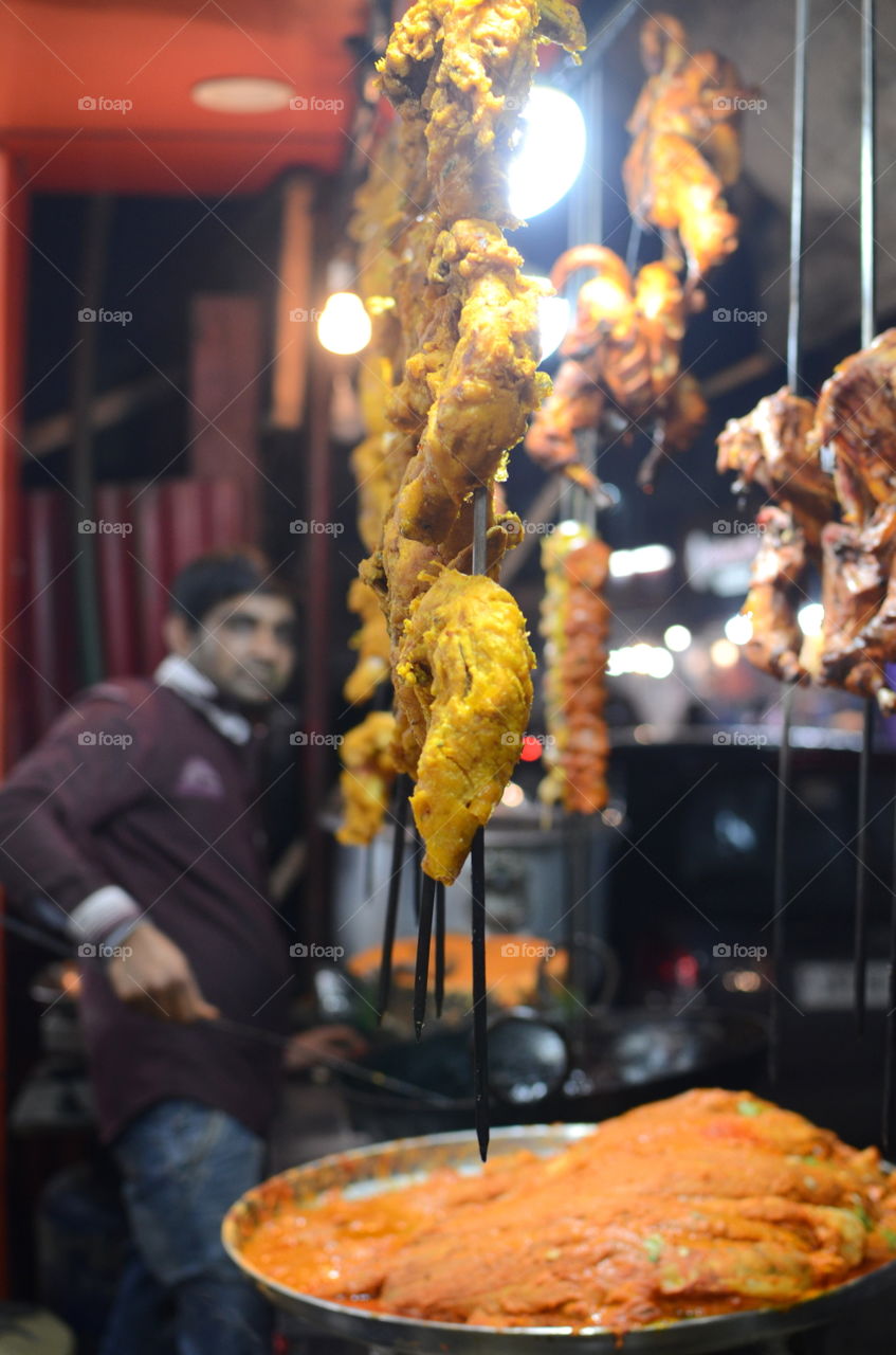 Tandoori Chicken Street Food