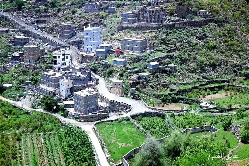 Glory be to God, the magnificent and picturesque view and the natural green trees are a view that is nothing more wonderful than it