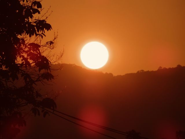 Sunset in Chiang Mai, Thaïland 