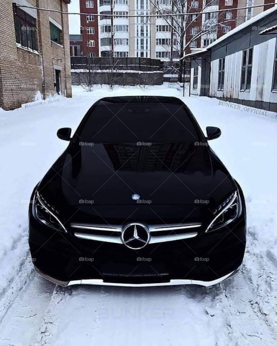 BMW Black Car