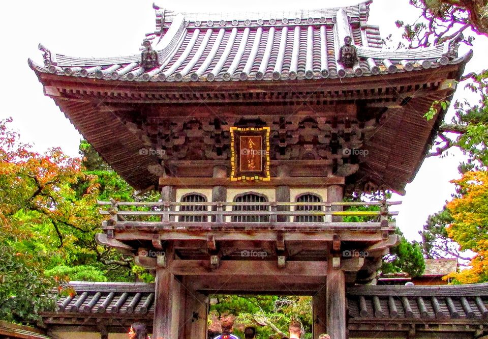 Chinese Garden house in San Francisco California