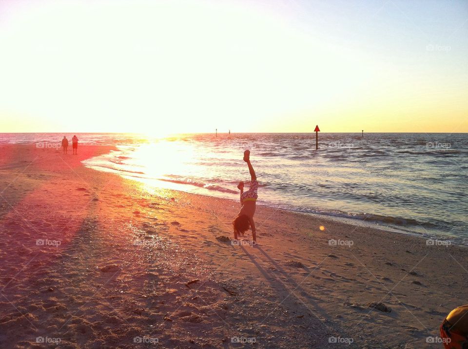 Sunset Handstands