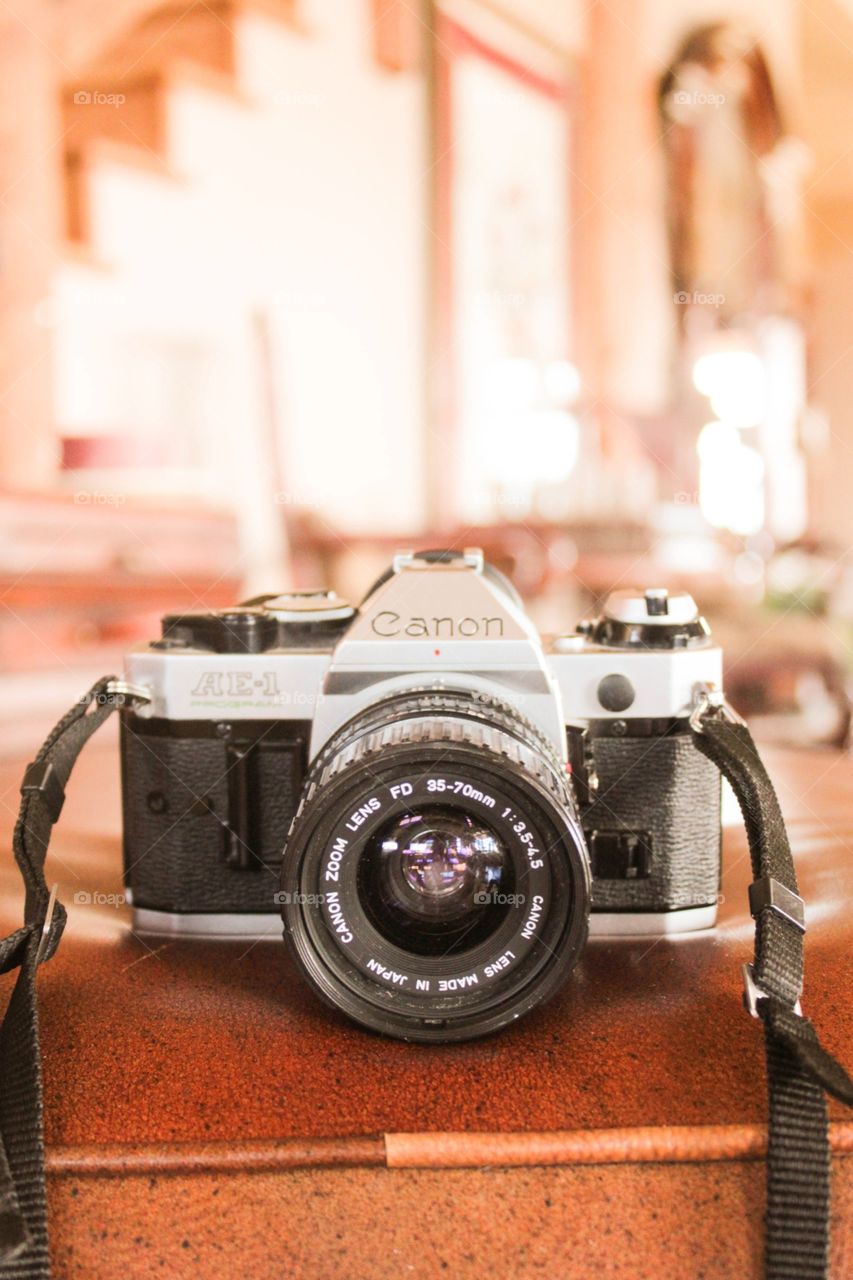 Canon AE-1 camera