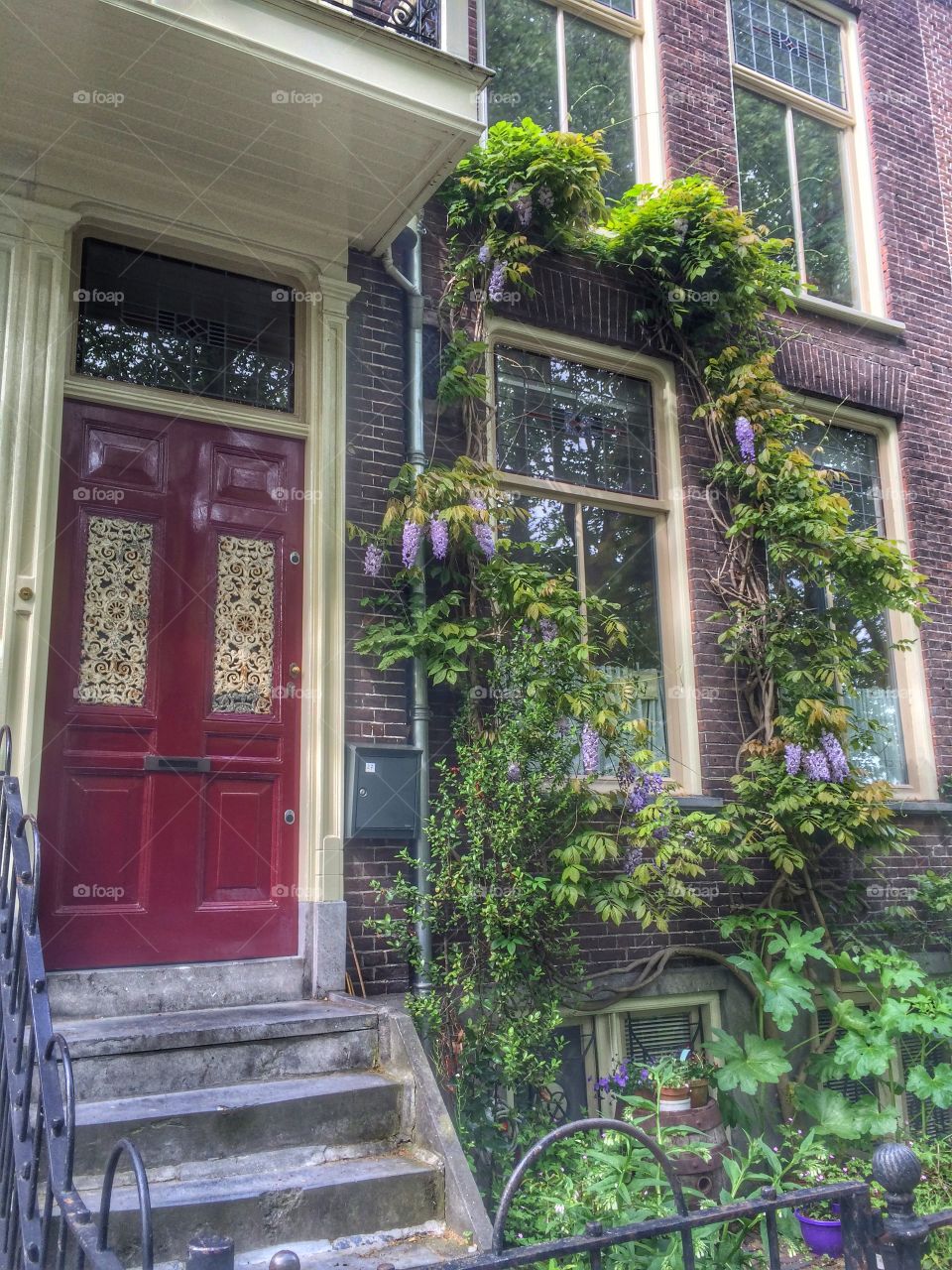 Doorways of Utrecht . Beautiful doorway in Utrecht 