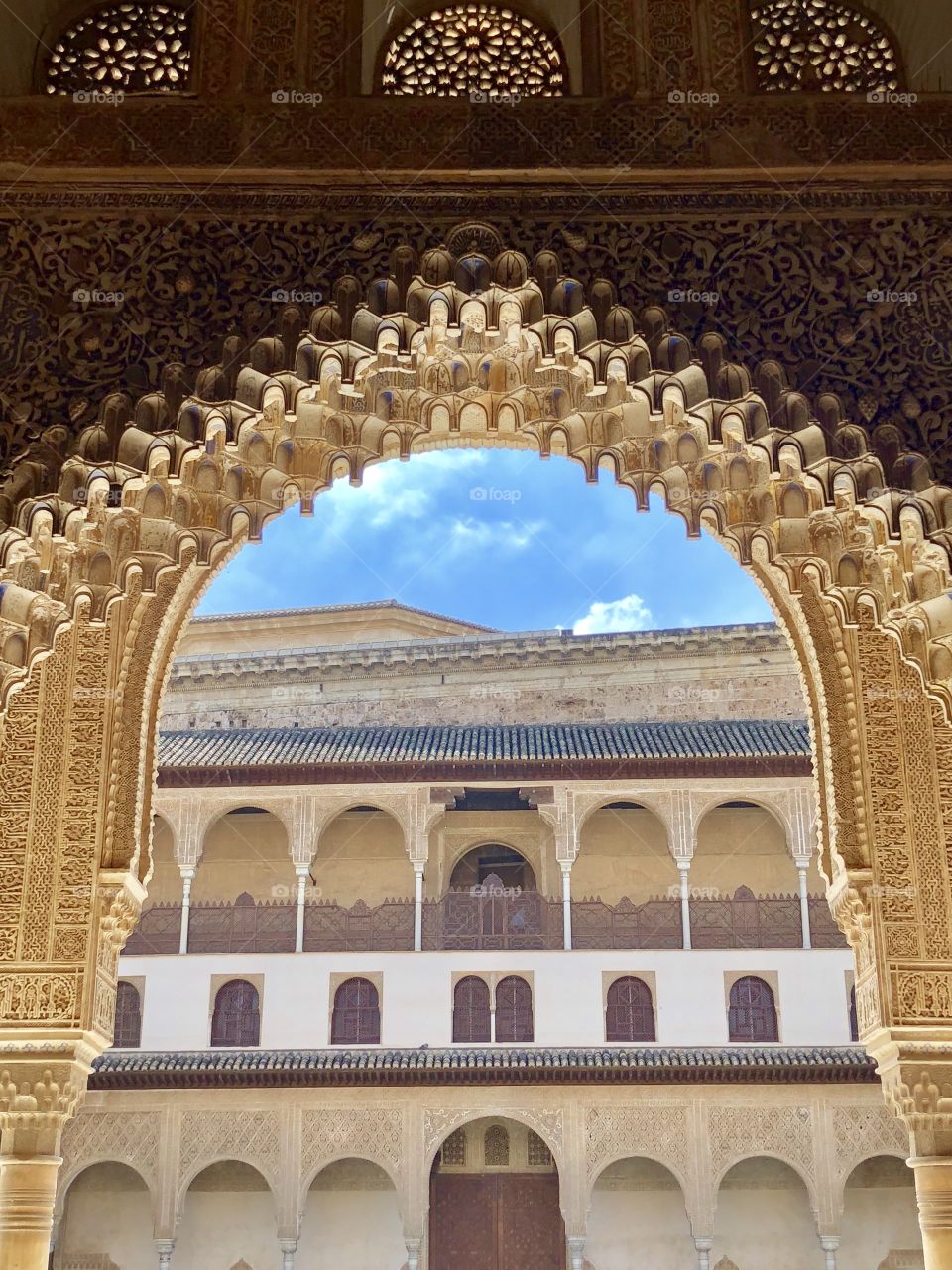 Alhambra palace Granada Spain 