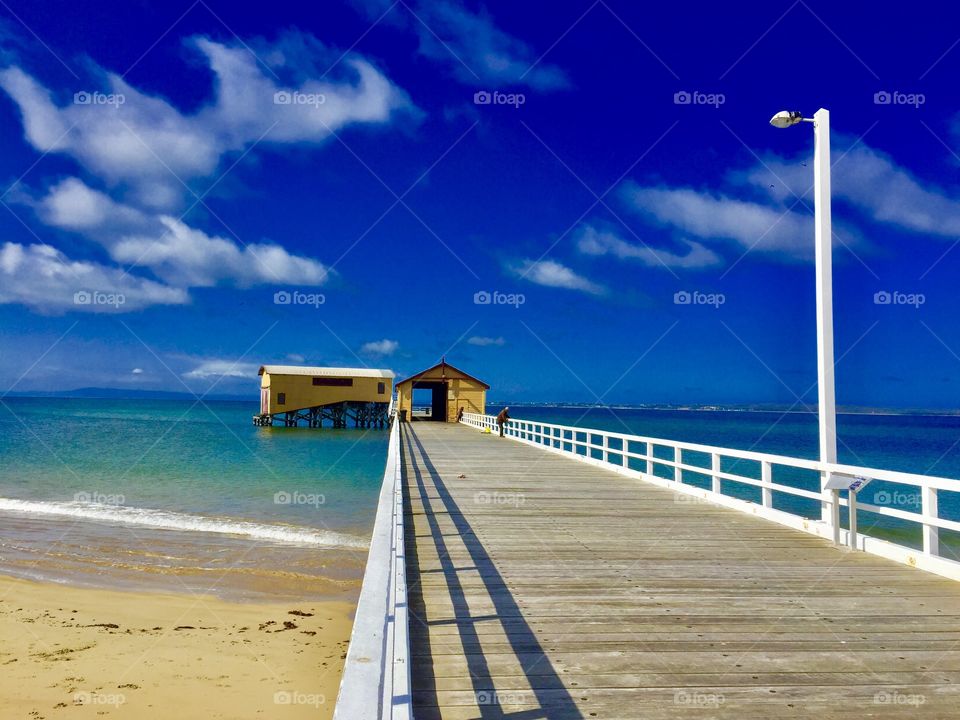The old Queenscliff Jetty