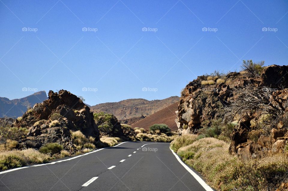 Road, Landscape, No Person, Travel, Mountain