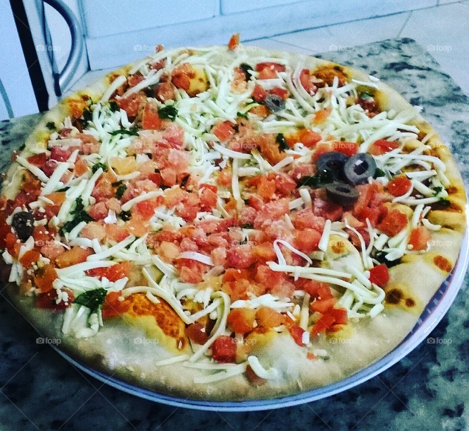 Pizza caseira 
