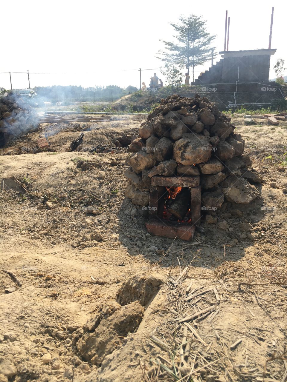 Earth oven in china 