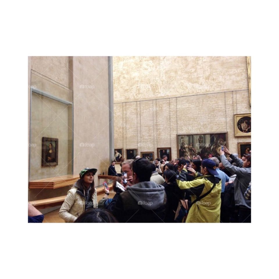 Mona Lisa occupied 