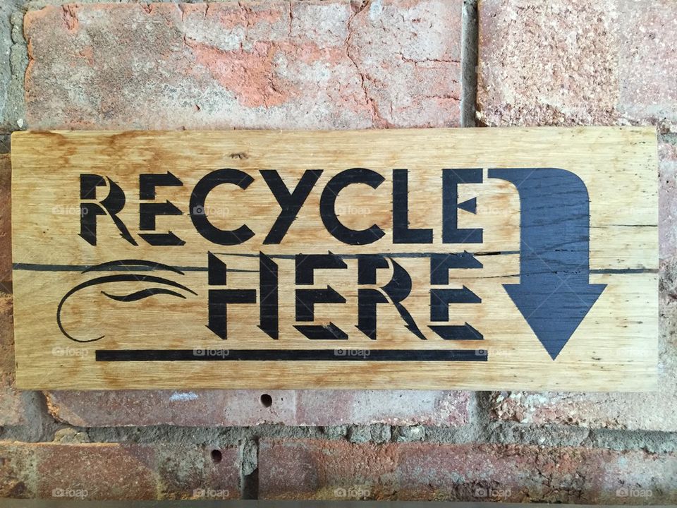 Recycle sign