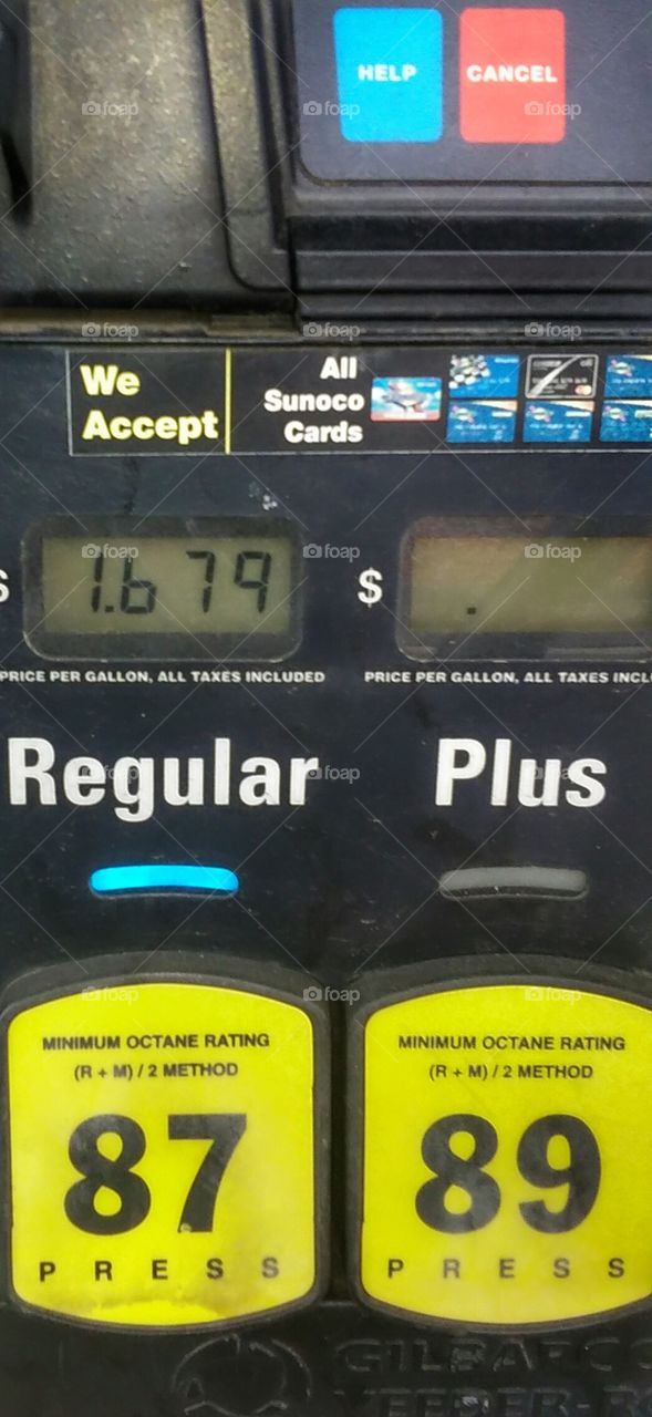 the price of gas i got today after my discount.