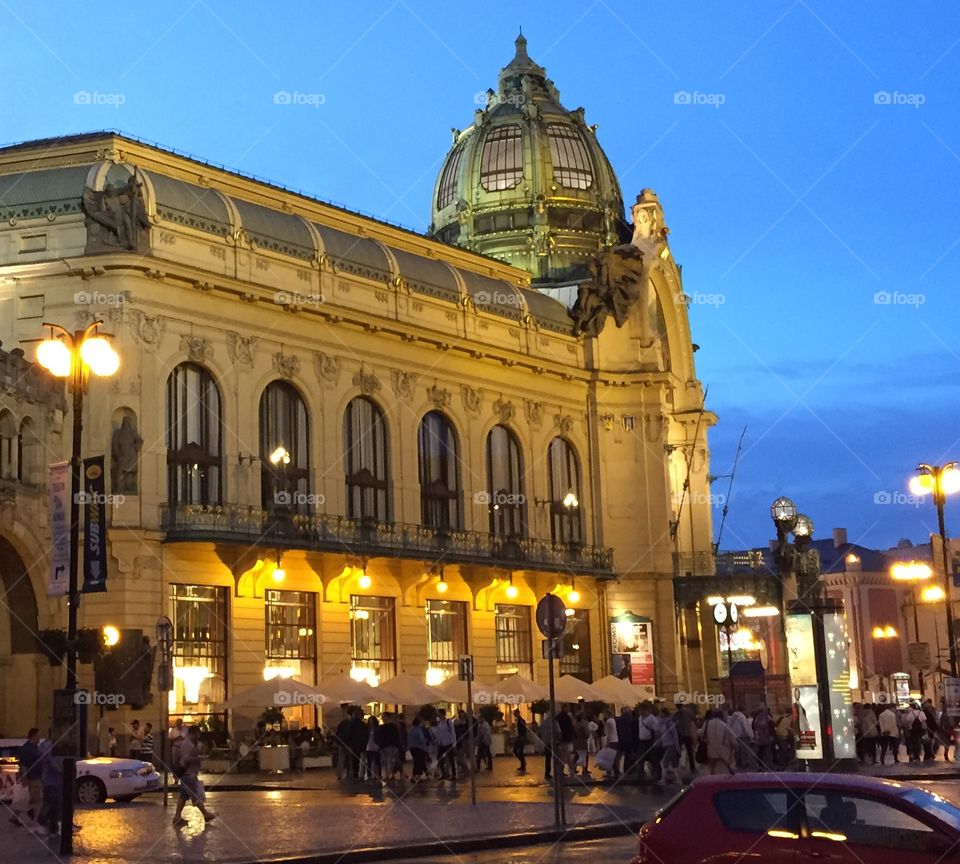 late afternoon in Prague