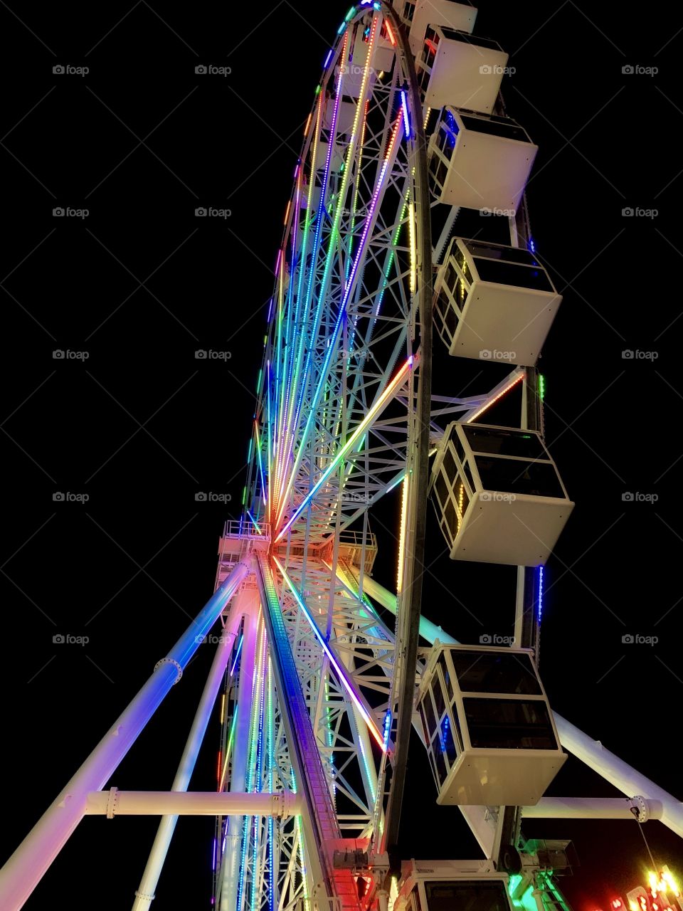 Rainbow on a wheel