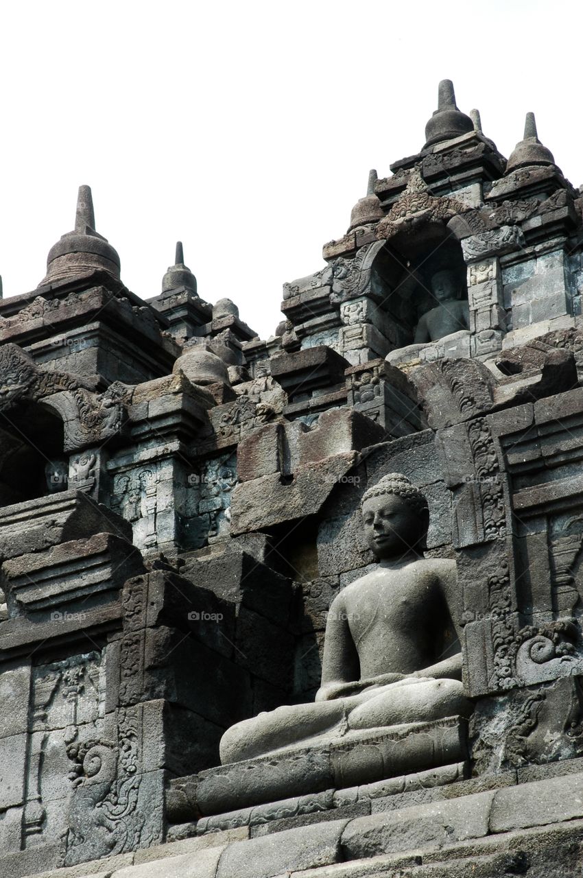 Borobudur - the biggest Buddhist temple