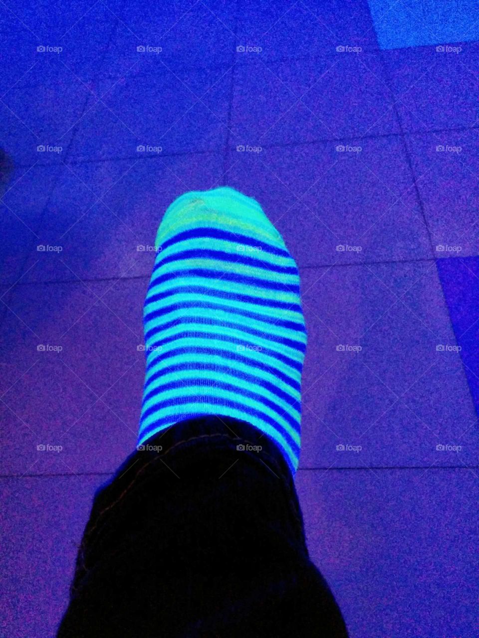 blacklight sock