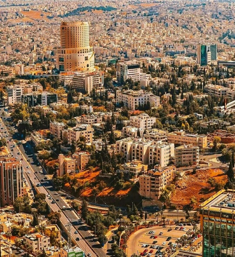 The capital, Amman, Jordan