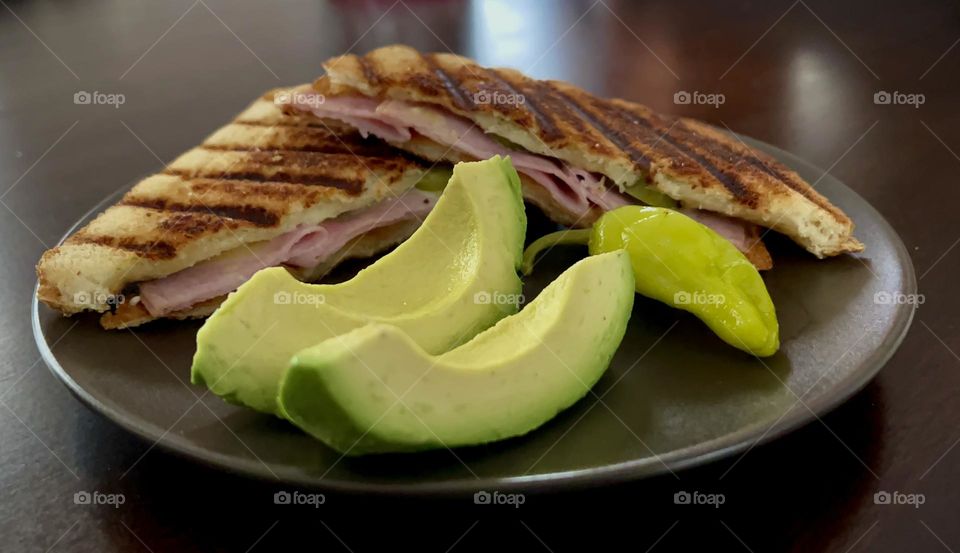 Ham and Cheese Panini 