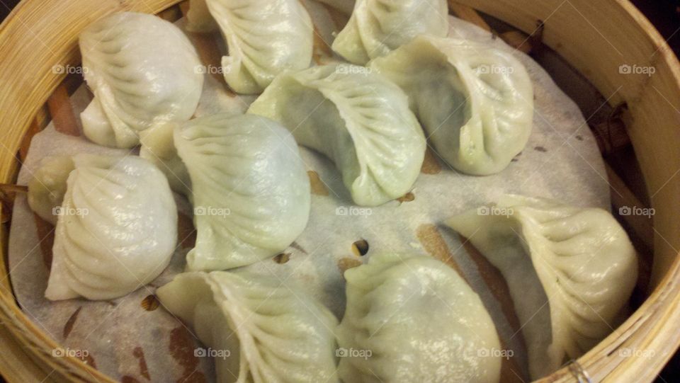 Asian dumplings 