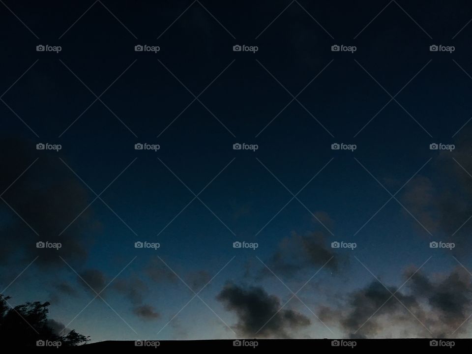 Night Sky and Jupiter 