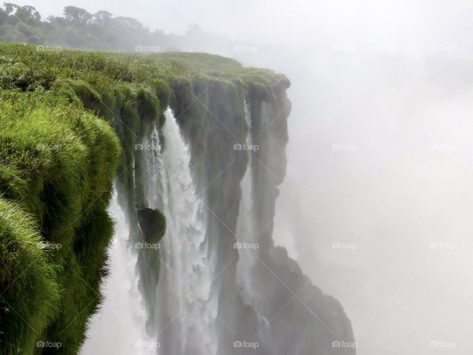 Iguazu Cliffs and Waterfalls