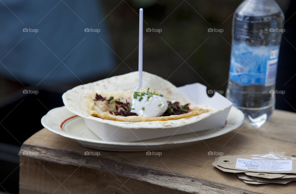 Food, Plate, No Person, Restaurant, Table