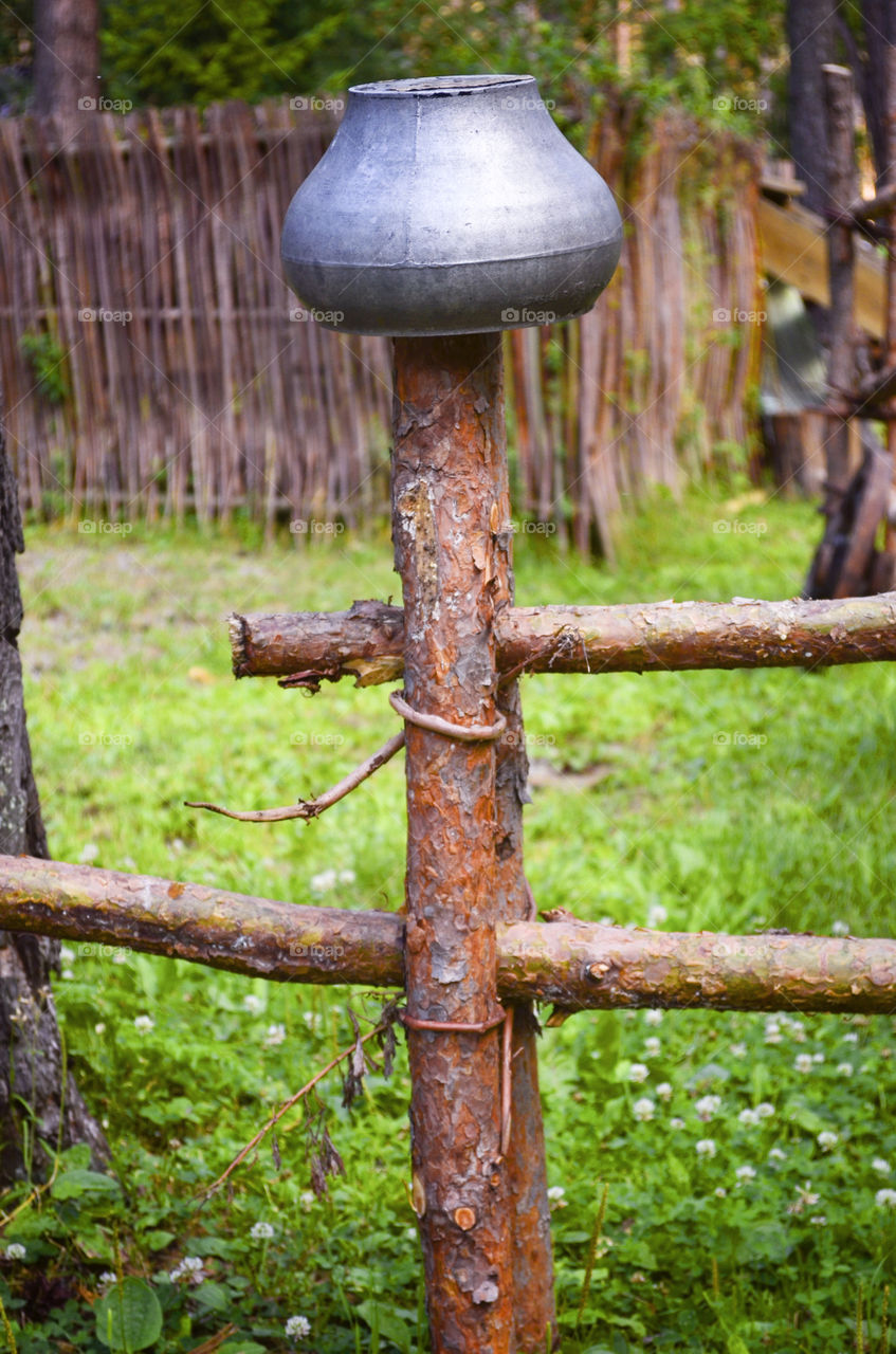 fence in the park