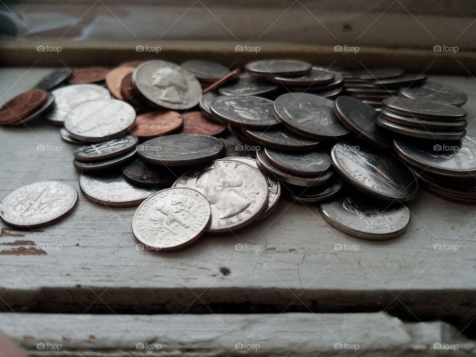 money change coins