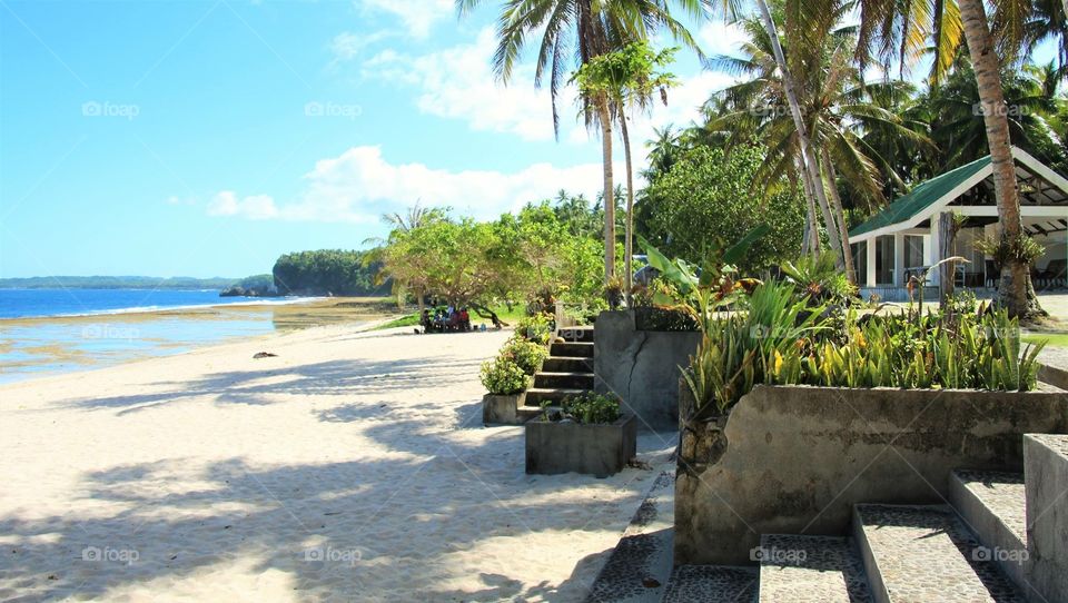 Beach front