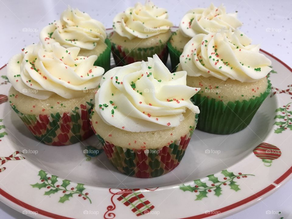 Christmas Cupcakes 