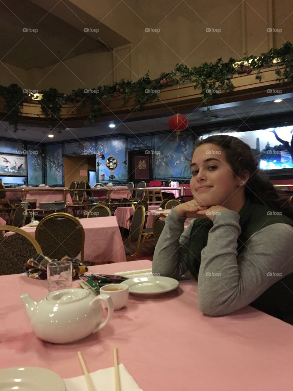 Waiting to get some well deserved Chinese food in china town 