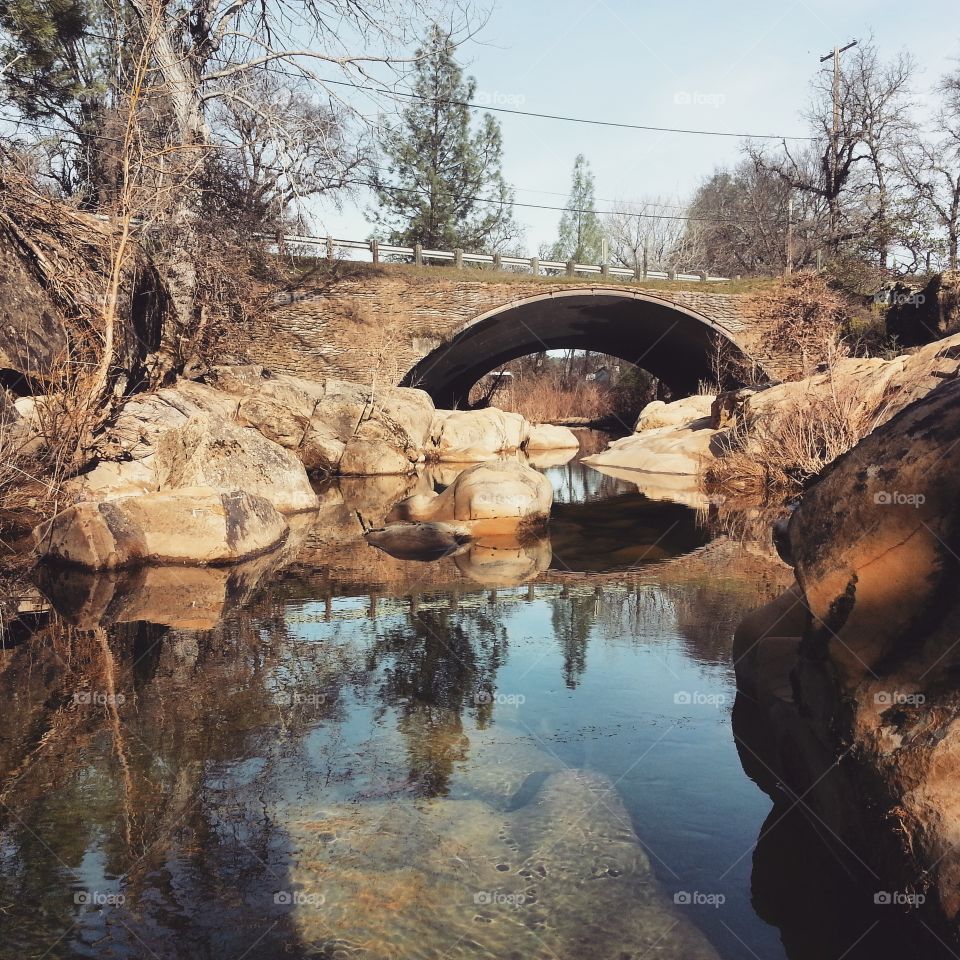 Bridge. Cache Creek Ca. 